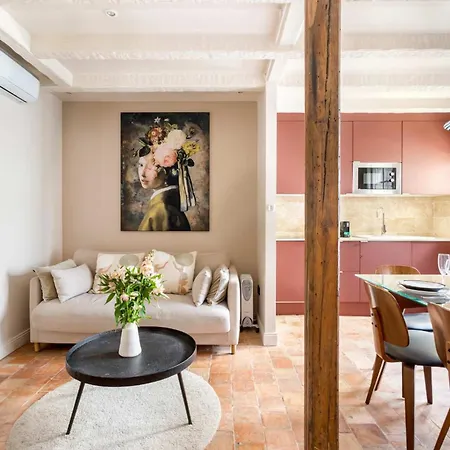 Superb Air-conditioned In The Heart Of The Marais Appartement Paris